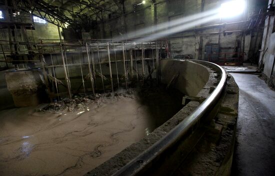Teploozersk cement plant