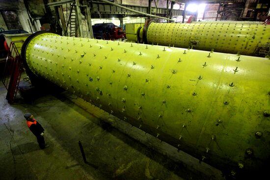 Teploozersk cement plant