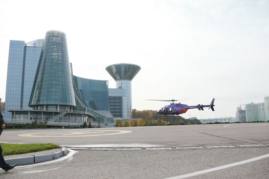Olympic torch relay. Moscow Region