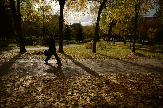 Fall in Novosibirsk
