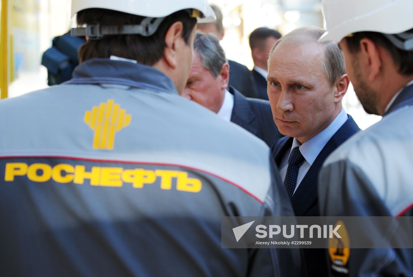 Vladimir Putin's working trip to Tuapse