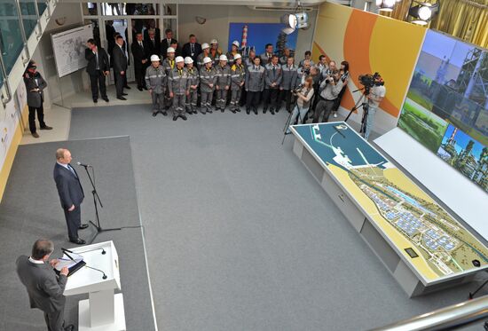 Vladimir Putin's working trip to Tuapse