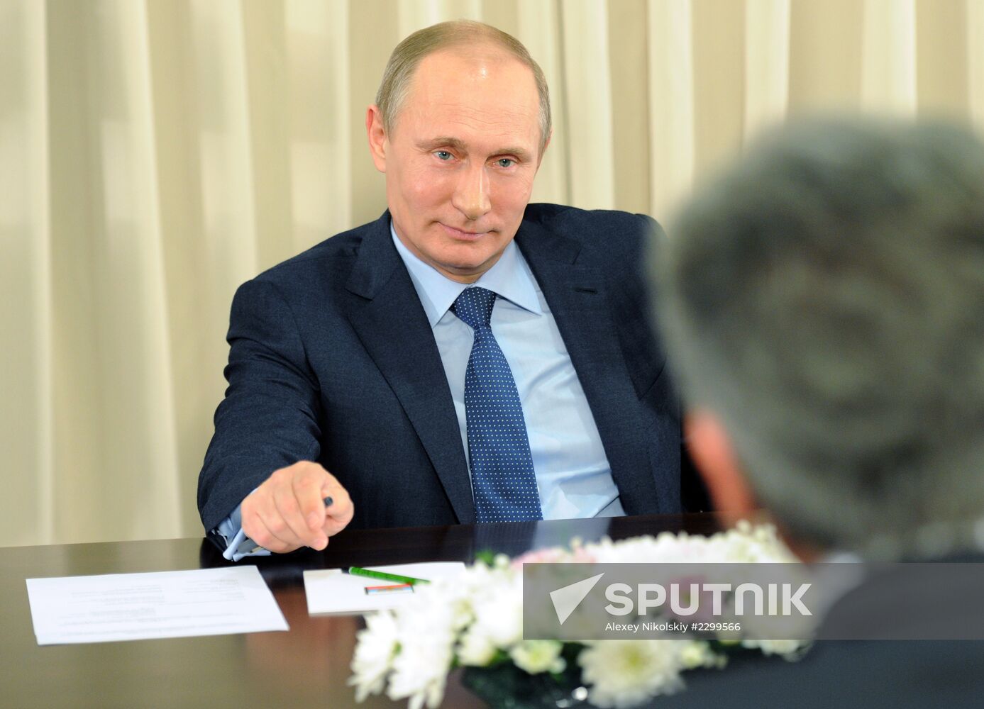 Vladimir Putin's working trip to Tuapse