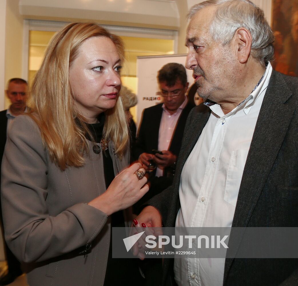 Ekho Moskvy FM radio celebrates 23rd anniversary