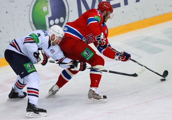 Ice Hockey. KHL. CSKA vs. Metallurg Magnitogorsk