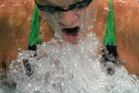 Swimming. FINA Swimming World Cup. Day One