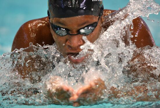 Swimming. FINA Swimming World Cup. Day One