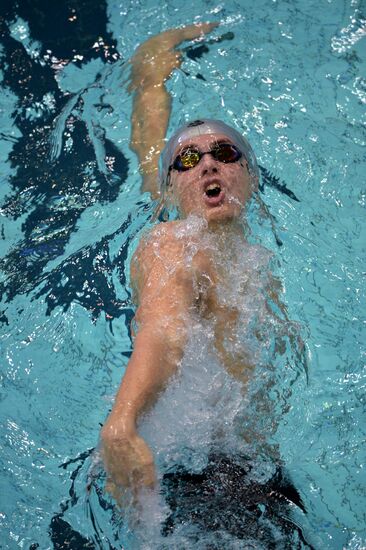 Swimming. FINA Swimming World Cup. Day One