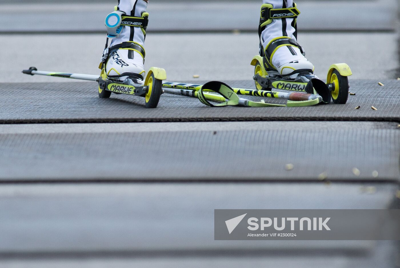 Russian biathlon team's training sessions. Day 4