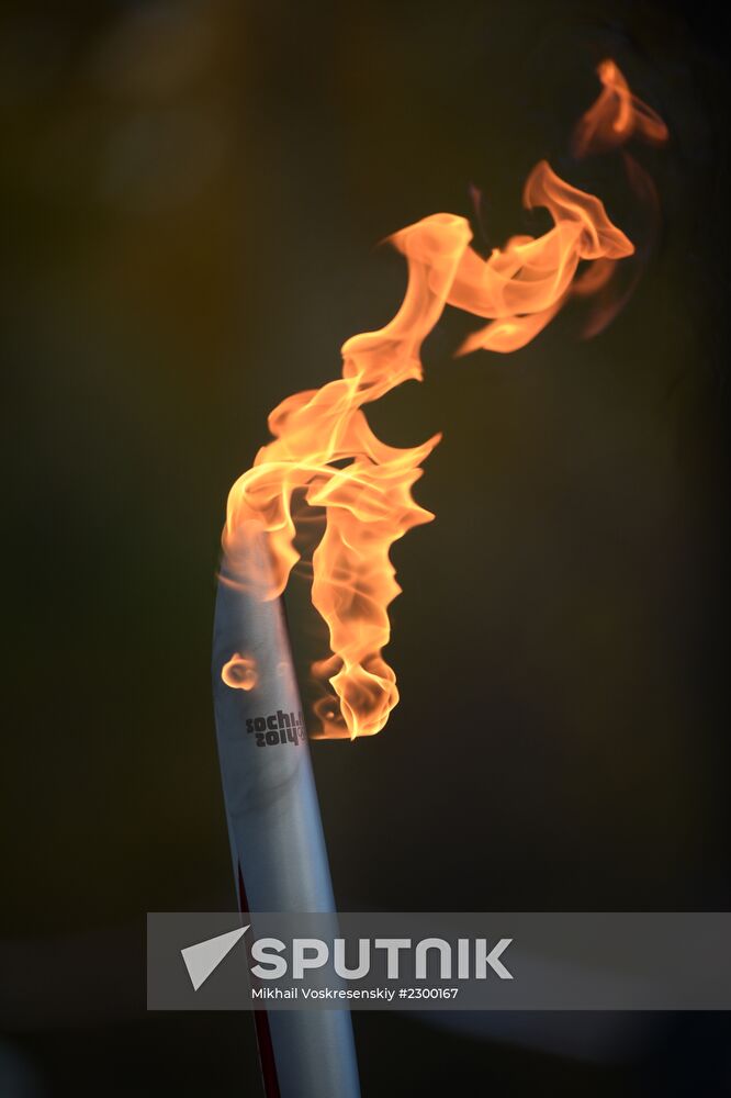 Olympic Torch Relay. Smolensk