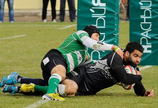 Rugby Russian Championship. Yenisei-STM vs. Krasny Yar