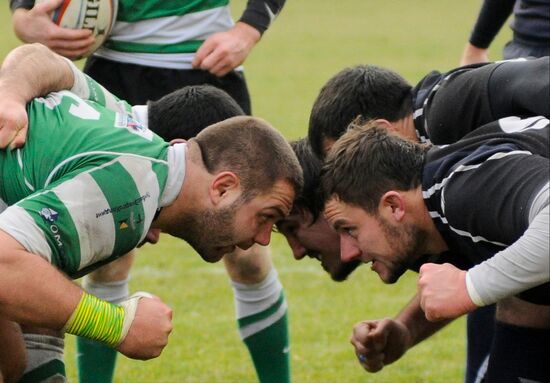 Rugby Russian Championship. Yenisei-STM vs. Krasny Yar
