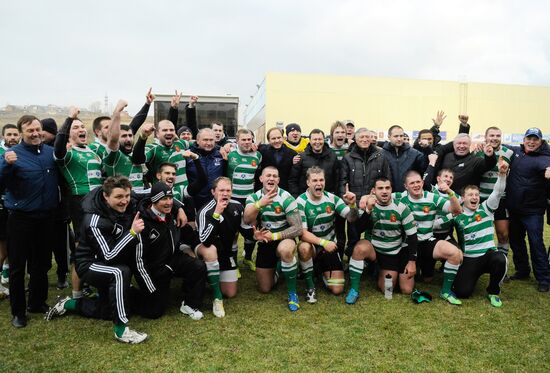 Rugby Russian Championship. Yenisei-STM vs. Krasny Yar