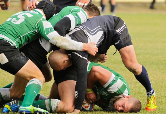 Rugby Russian Championship. Yenisei-STM vs. Krasny Yar
