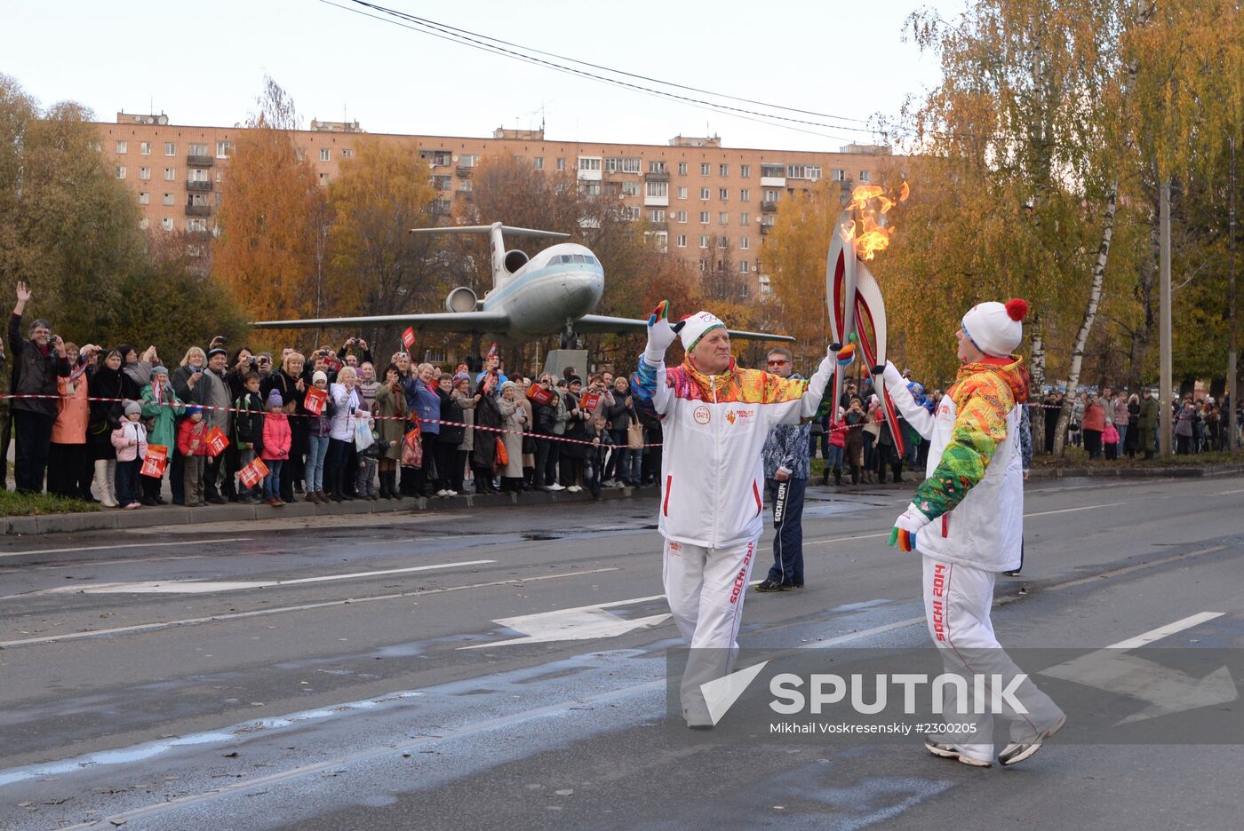 Olympic Torch Relay. Smolensk