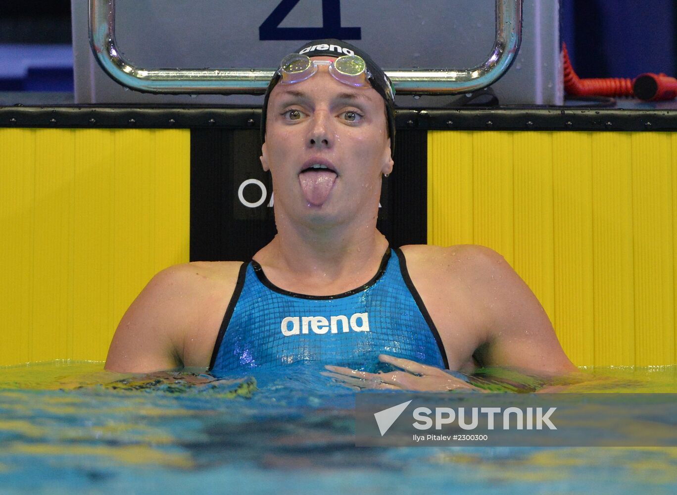 Swimming. FINA Swimming World Cup. Day One