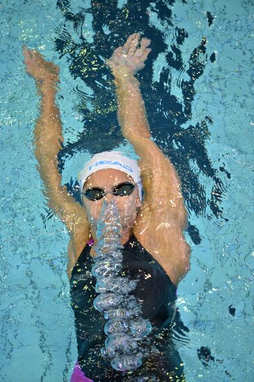 Swimming. FINA Swimming World Cup. Day One
