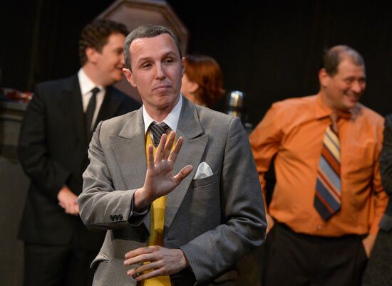 Jubilee evening for Igor Vernik in Chekhov Moscow Art Academic Theatre