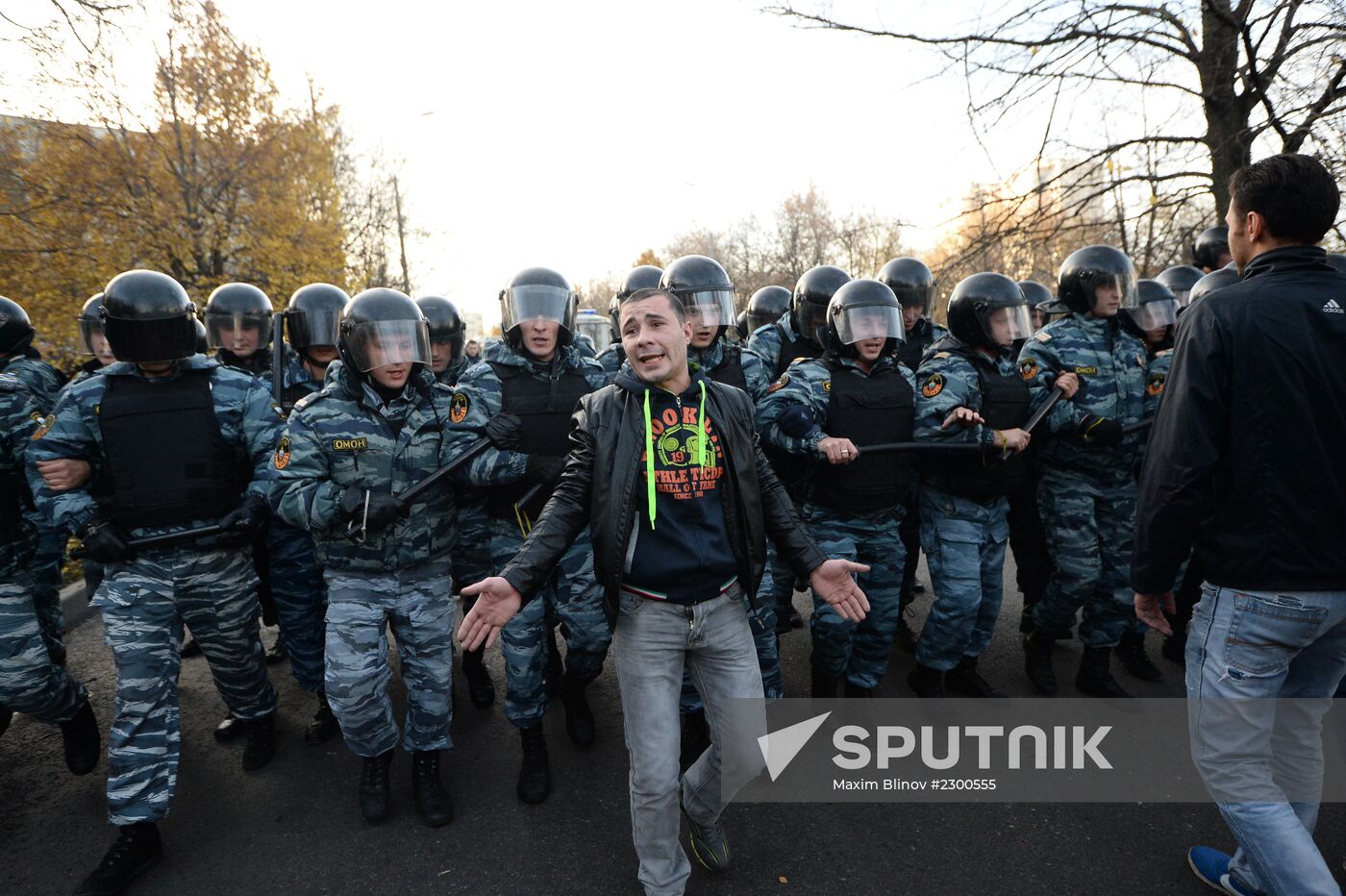 Mass riots in Moscow's Biryulyovo district