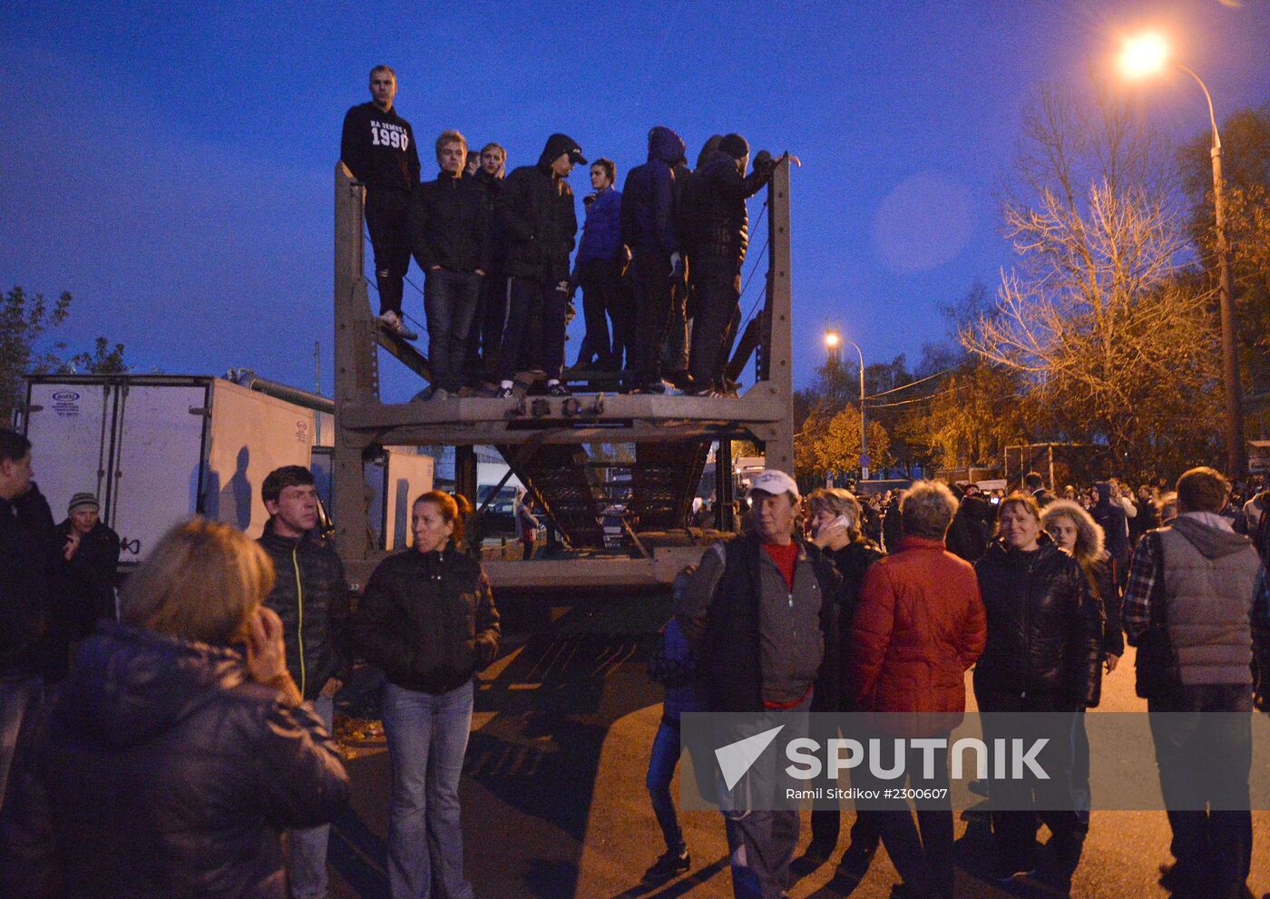Mass riots in Moscow's Biryulyovo district