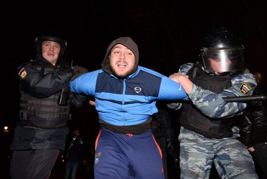 Mass riots in Moscow's Biryulyovo district