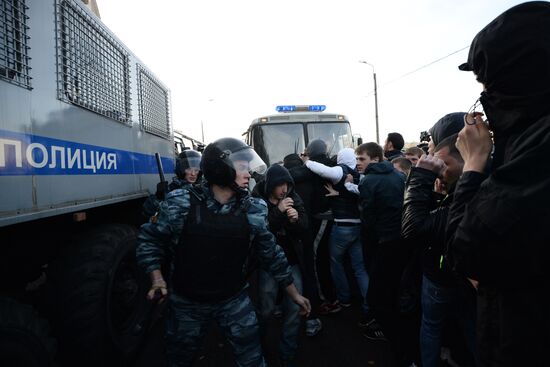 Riots in Moscow's Biryulyovo district