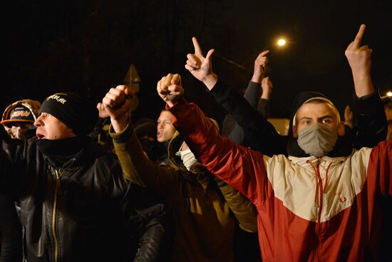 Mass disturbances in Moscow's Biryulevo district