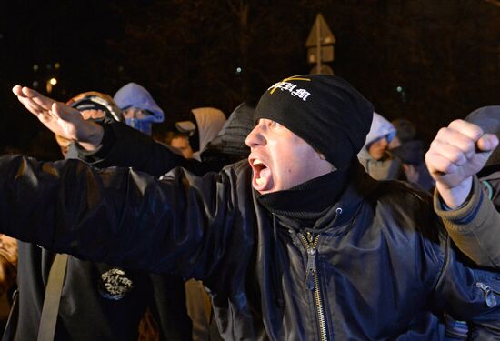 Mass disturbances in Moscow's Biryulevo district