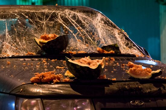 Mass riots in Moscow's Biryulyovo district