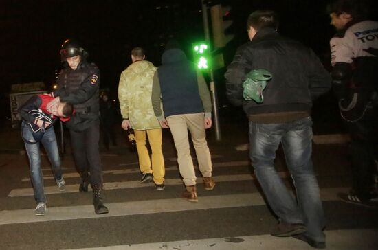 Disturbances in Moscow's Biryulyovo district