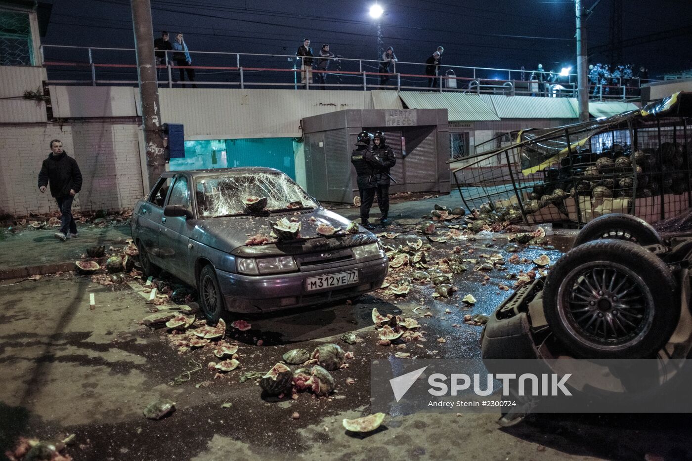 Riots in Moscow's Biryulyovo district