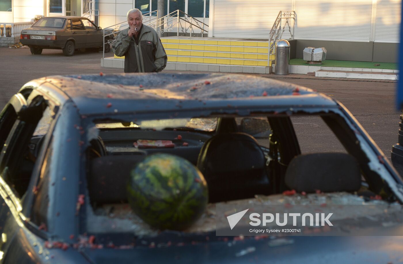 Aftermath of rioting in Biryulyovo Zapadnoye