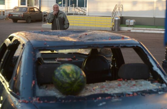 Aftermath of rioting in Biryulyovo Zapadnoye