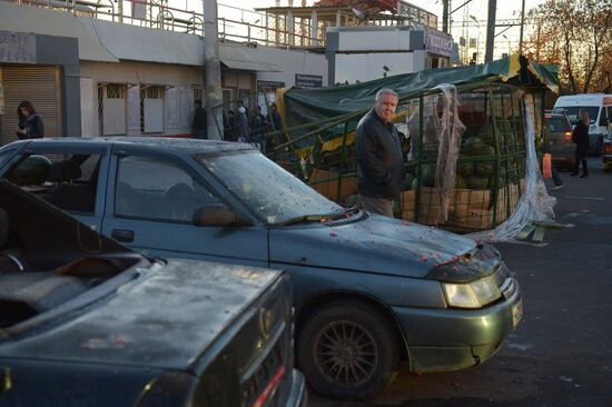 Aftermath of rioting in Biryulyovo Zapadnoye