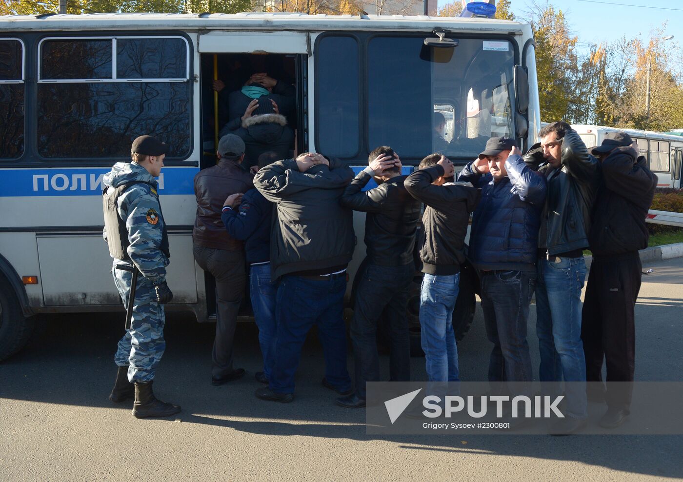Aftermath of rioting in Biryulyovo Zapadnoye