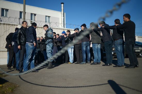 Aftermath of rioting in Biryulyovo Zapadnoye