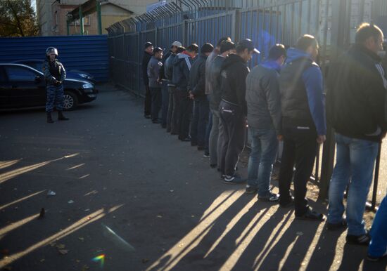 Aftermath of rioting in Biryulyovo Zapadnoye