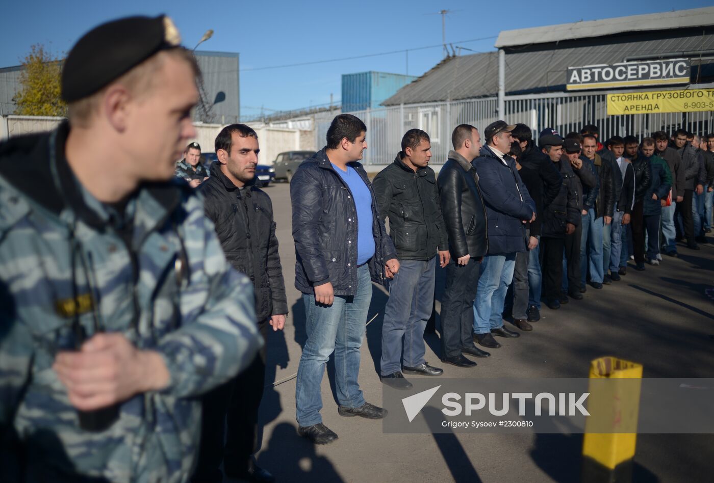 Aftermath of rioting in Biryulyovo Zapadnoye