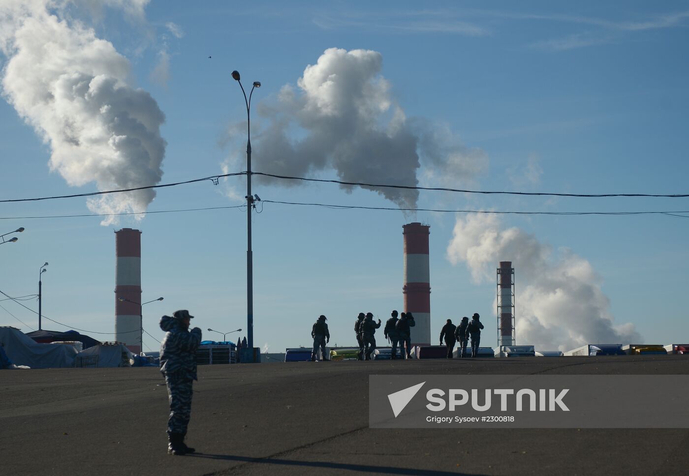 Aftermath of rioting in Biryulyovo Zapadnoye