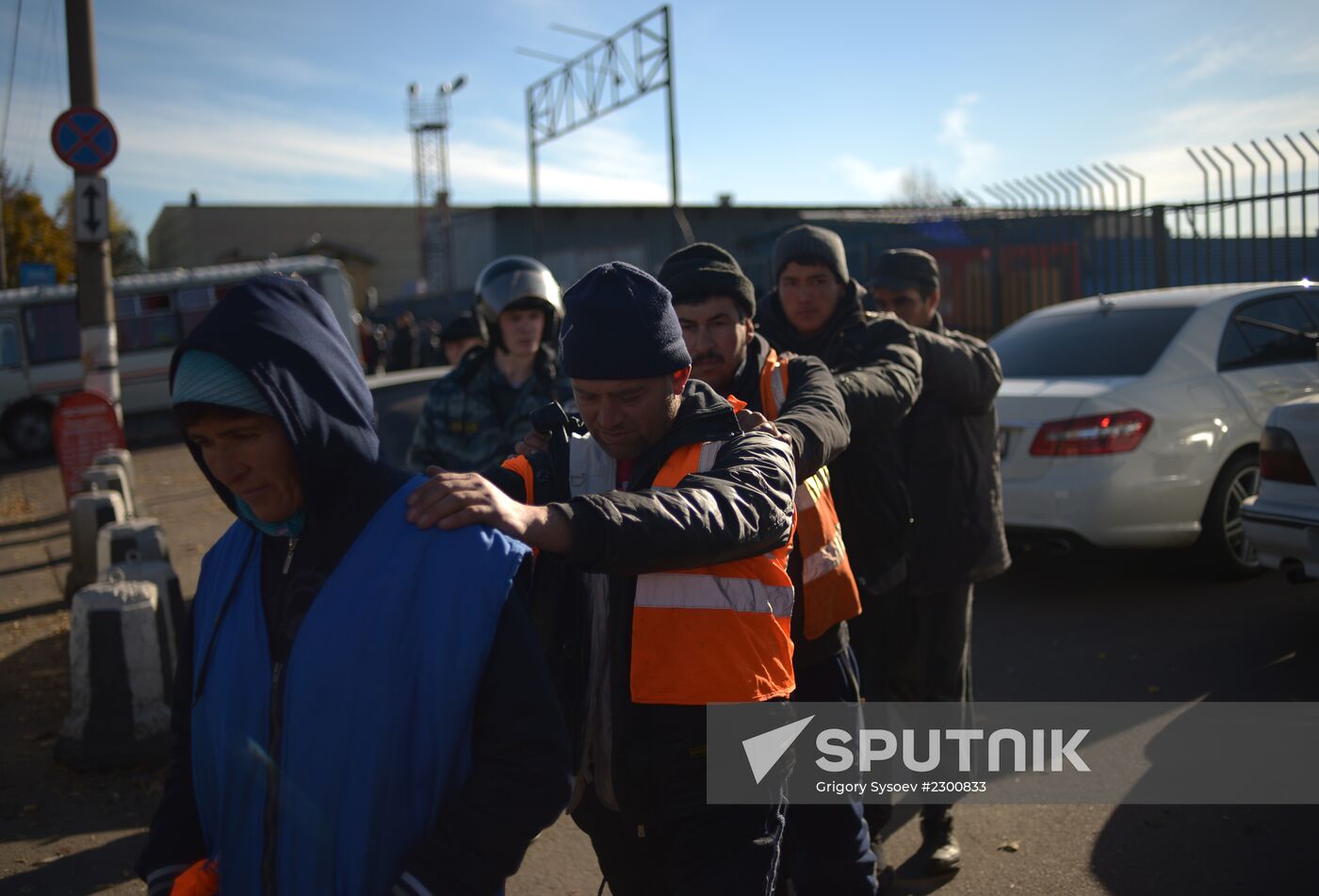 Aftermath of rioting in Biryulyovo Zapadnoye