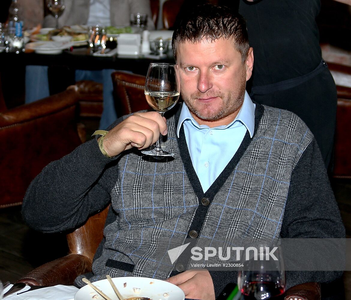 Party for Kremlin Cup tournament players