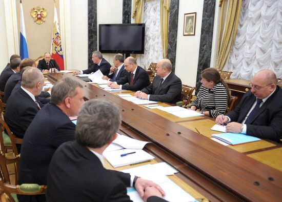 Meeting of Russia's Commission for Military Technical Cooperation with Foreign Countries