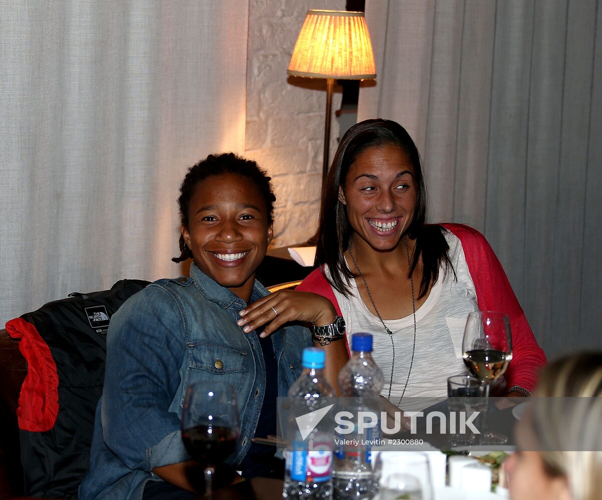 Party for Kremlin Cup tournament players