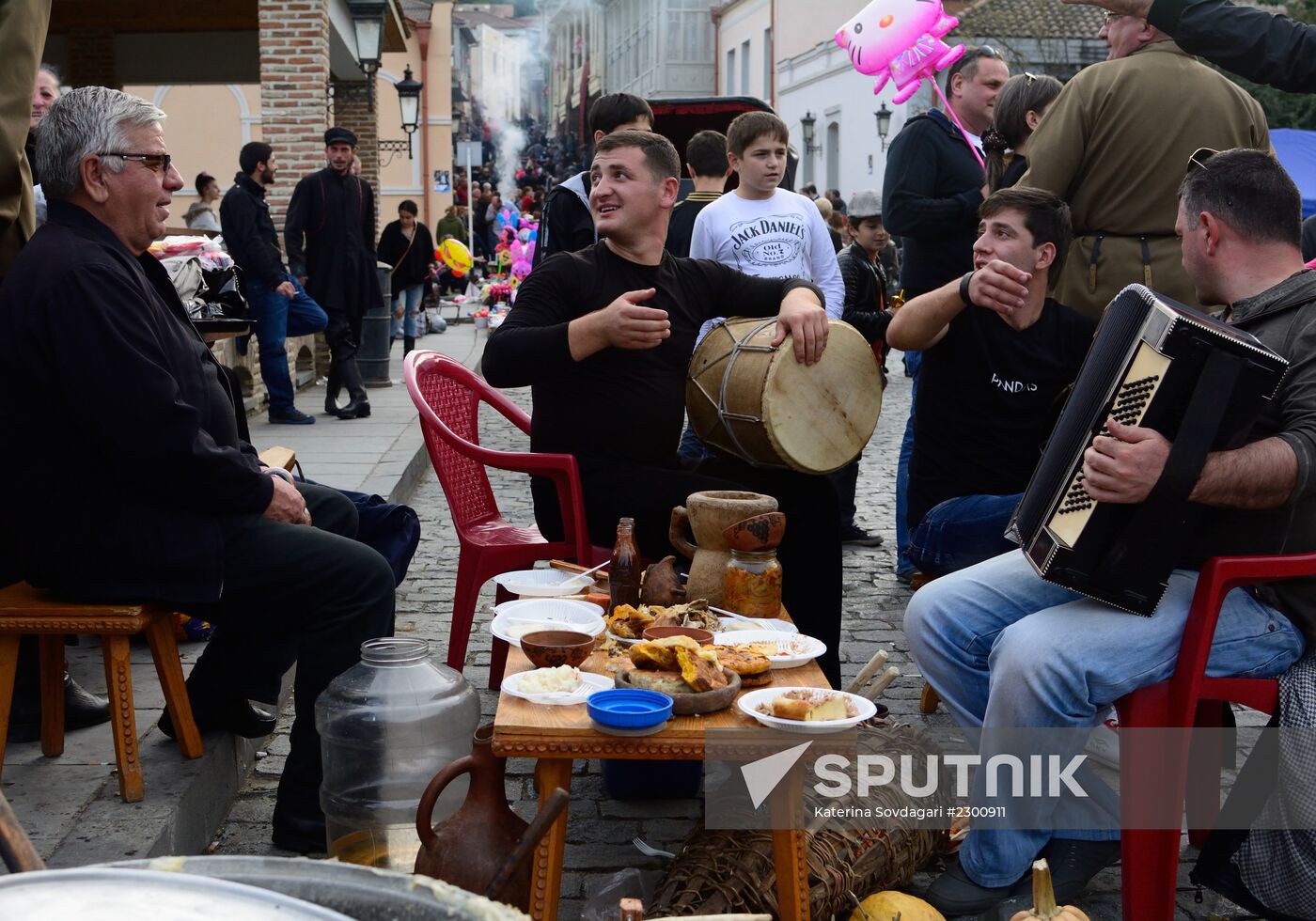 Wine festival in Kakheti