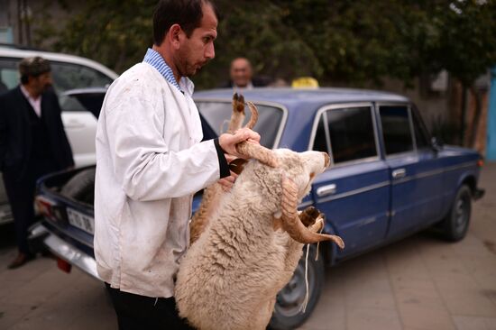 Preparing to celebrate Eid al-Adha in Azerbaijan