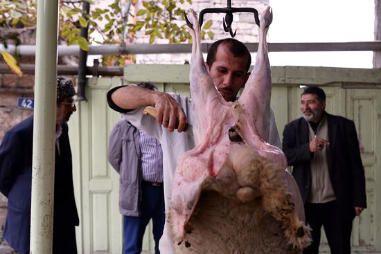 Preparing to celebrate Eid al-Adha in Azerbaijan