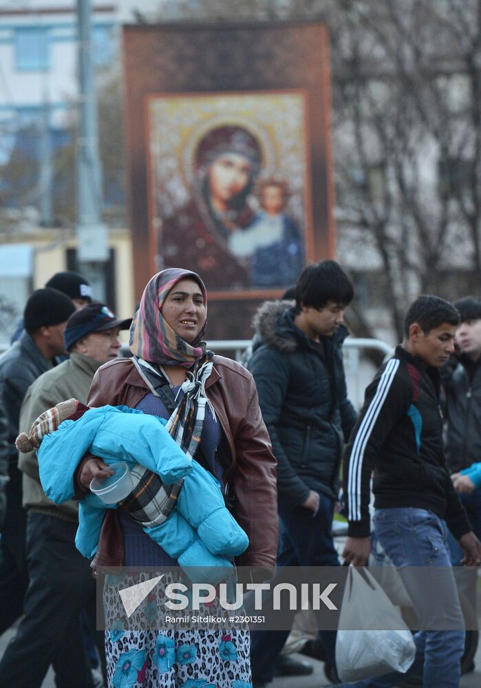 Eid al-Adha celebrations in Moscow