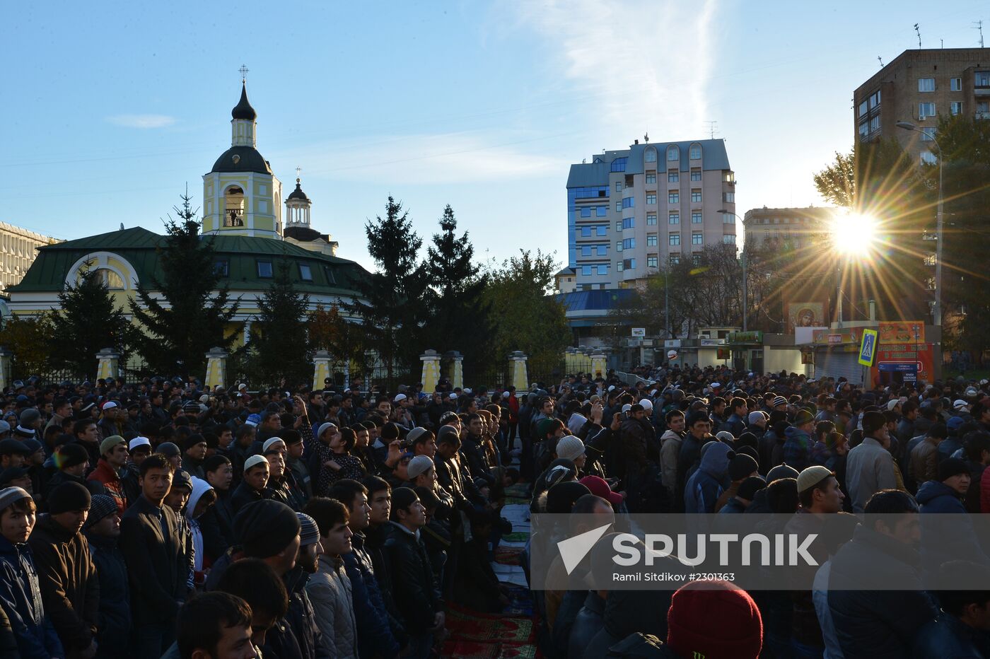 Eid al-Adha celebrations in Moscow