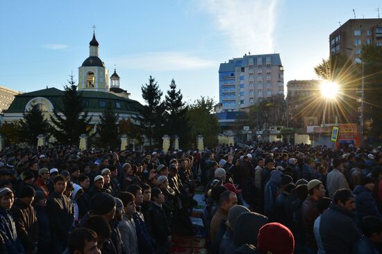 Eid al-Adha celebrations in Moscow