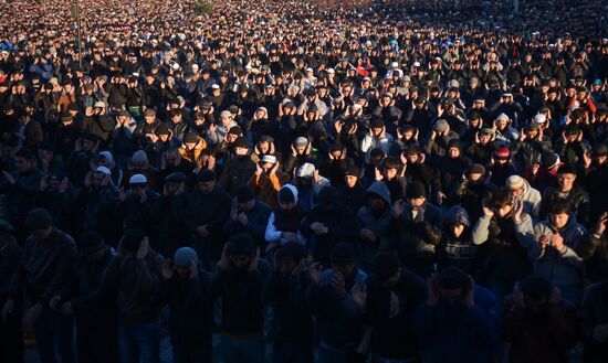 Eid al-Adha celebrations in Moscow